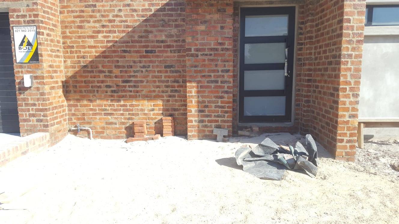 Bare site before the deck was built