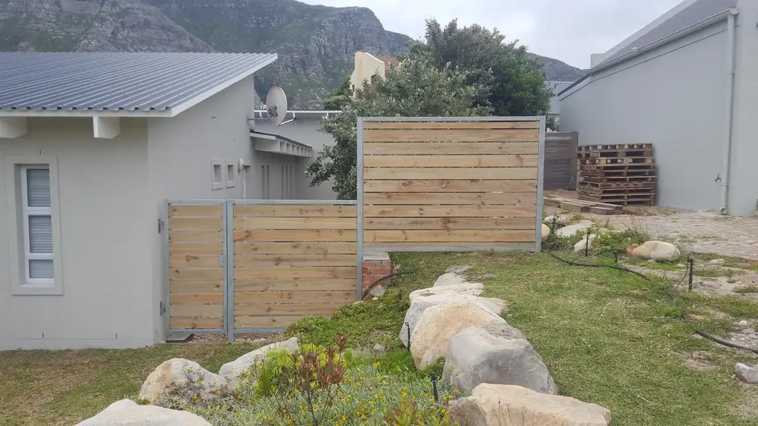 Slat gate & fence